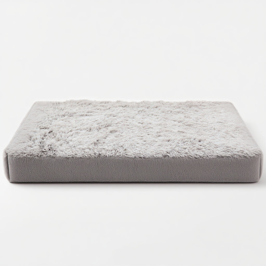 Side view showing the cushion's padded thickness
