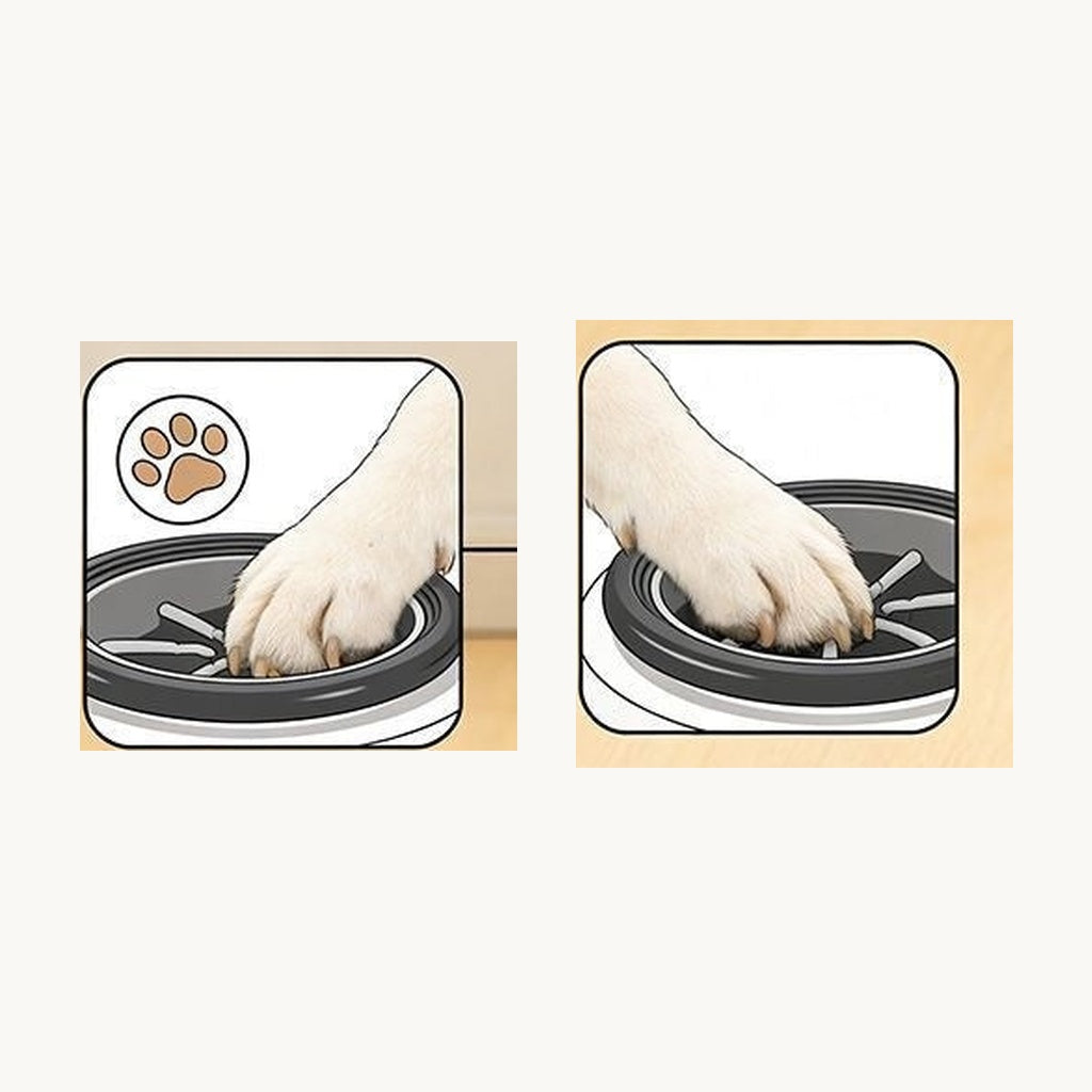 2-in-1 Automatic Dog Paw Washer & Massager — material detail