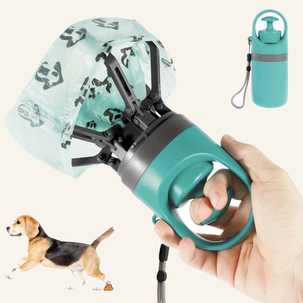 Portable Claw Poop Scooper with Bag Dispenser — material detail