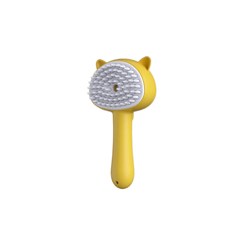 3-in-1 Electric Steaming Pet Brush — size and specification view