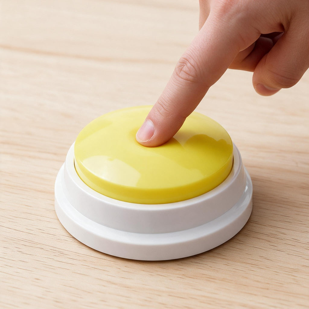 Recordable Pet Talking Buttons for Dog Communication — lifestyle view