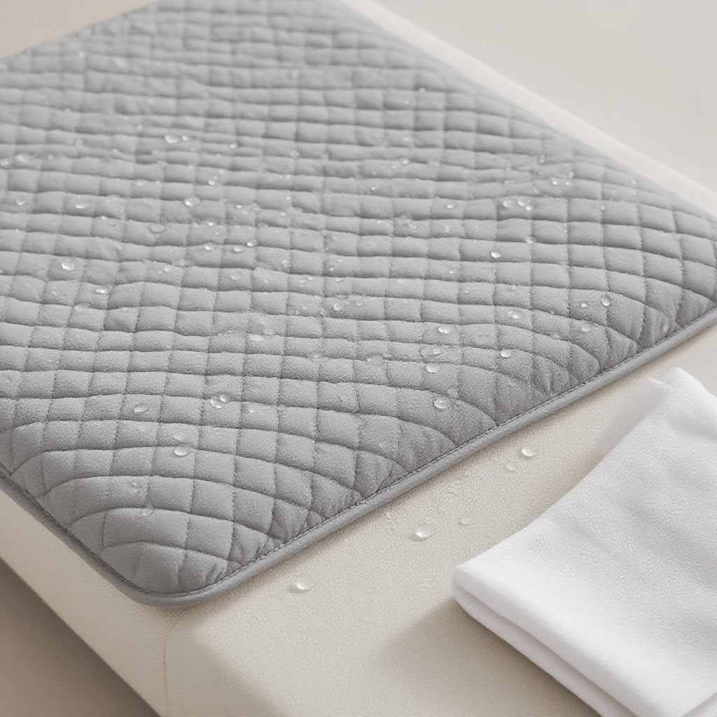 Plush Bolster Waterproof Pet Furniture Protector Bed — lifestyle view