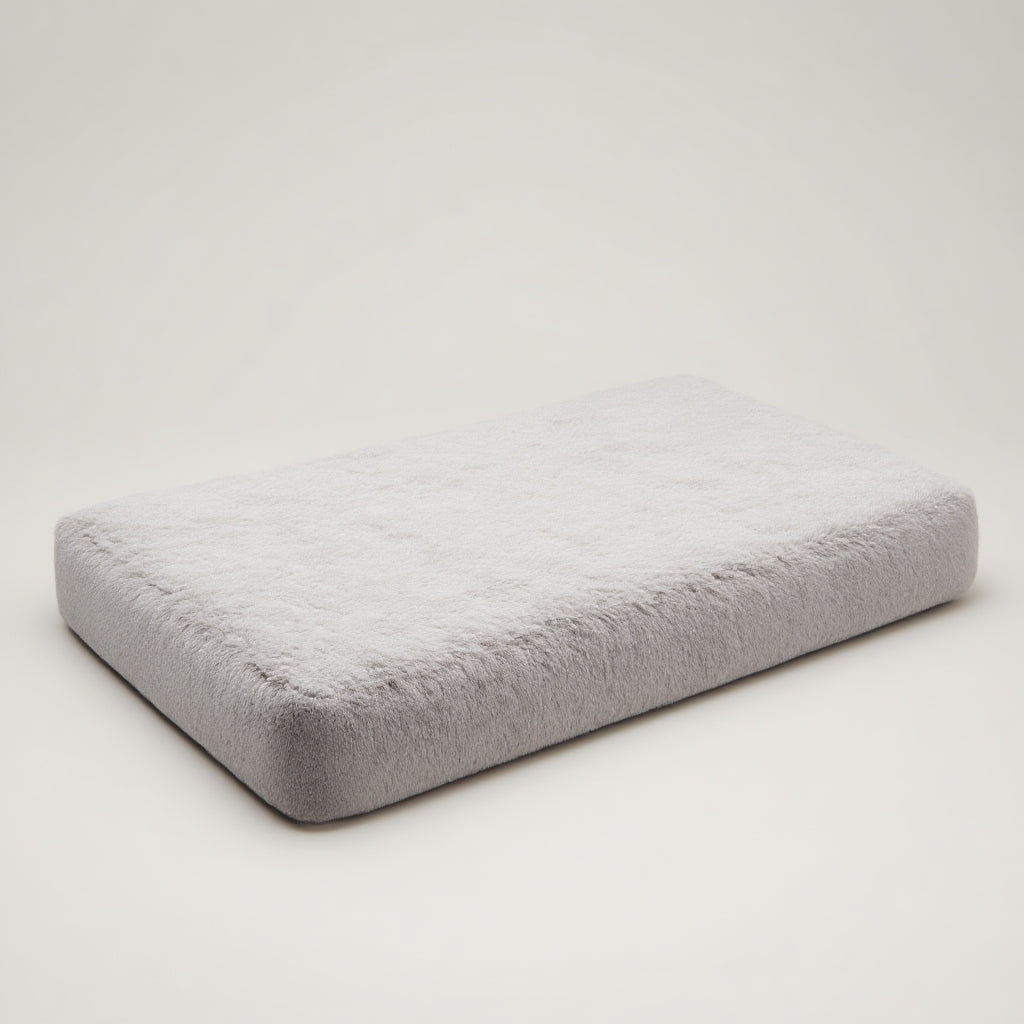 Rectangular cushion shown clearly for size comparison