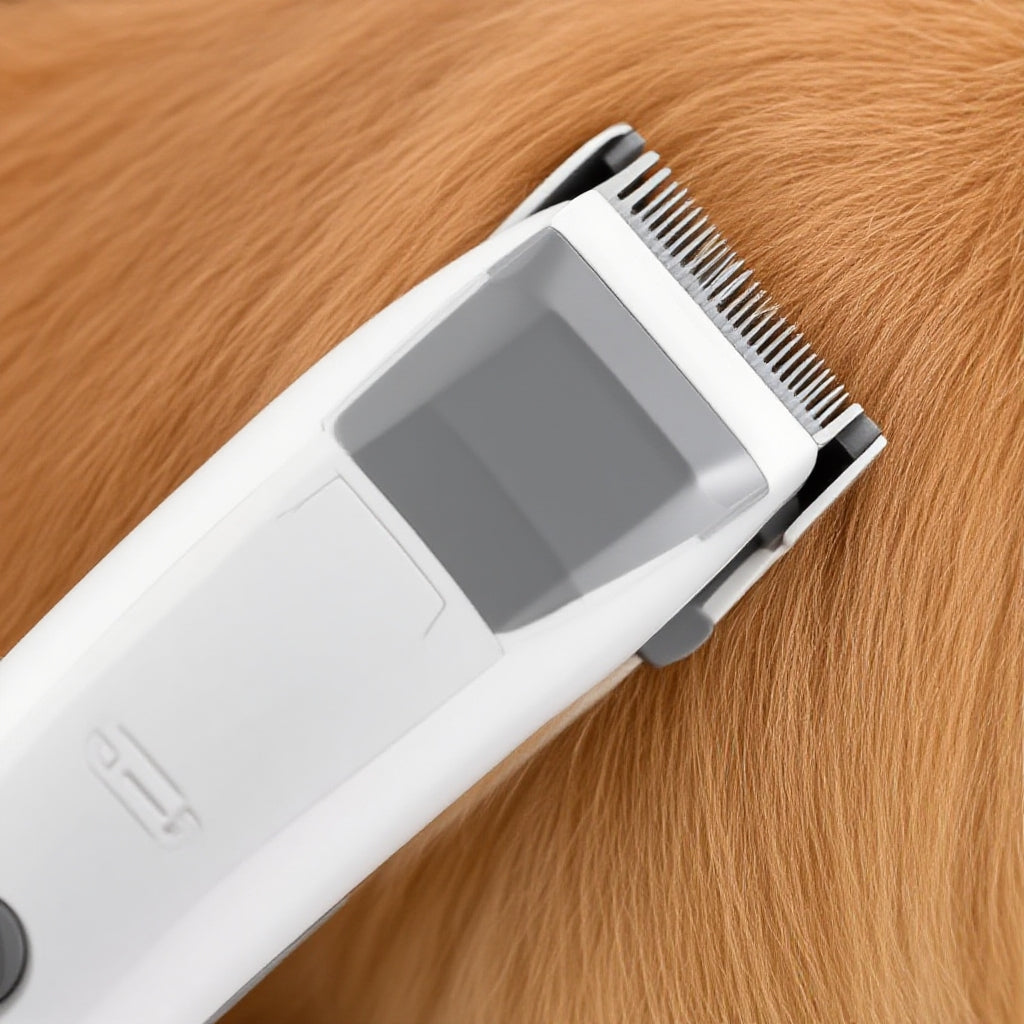 7-in-1 Pet Grooming Vacuum & Hair Trimmer Kit — feature detail