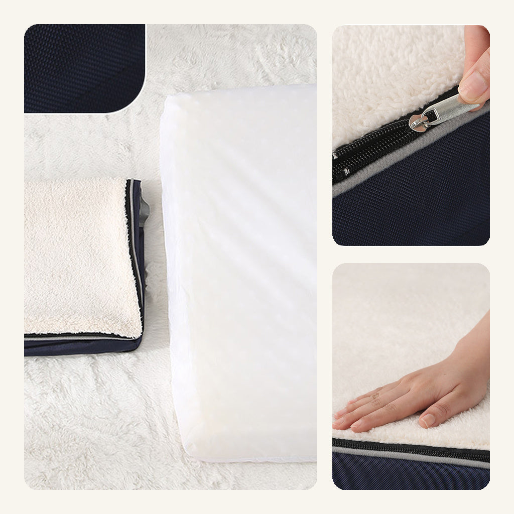 Ultra-Comfort Orthopedic Pet Bed — lifestyle view