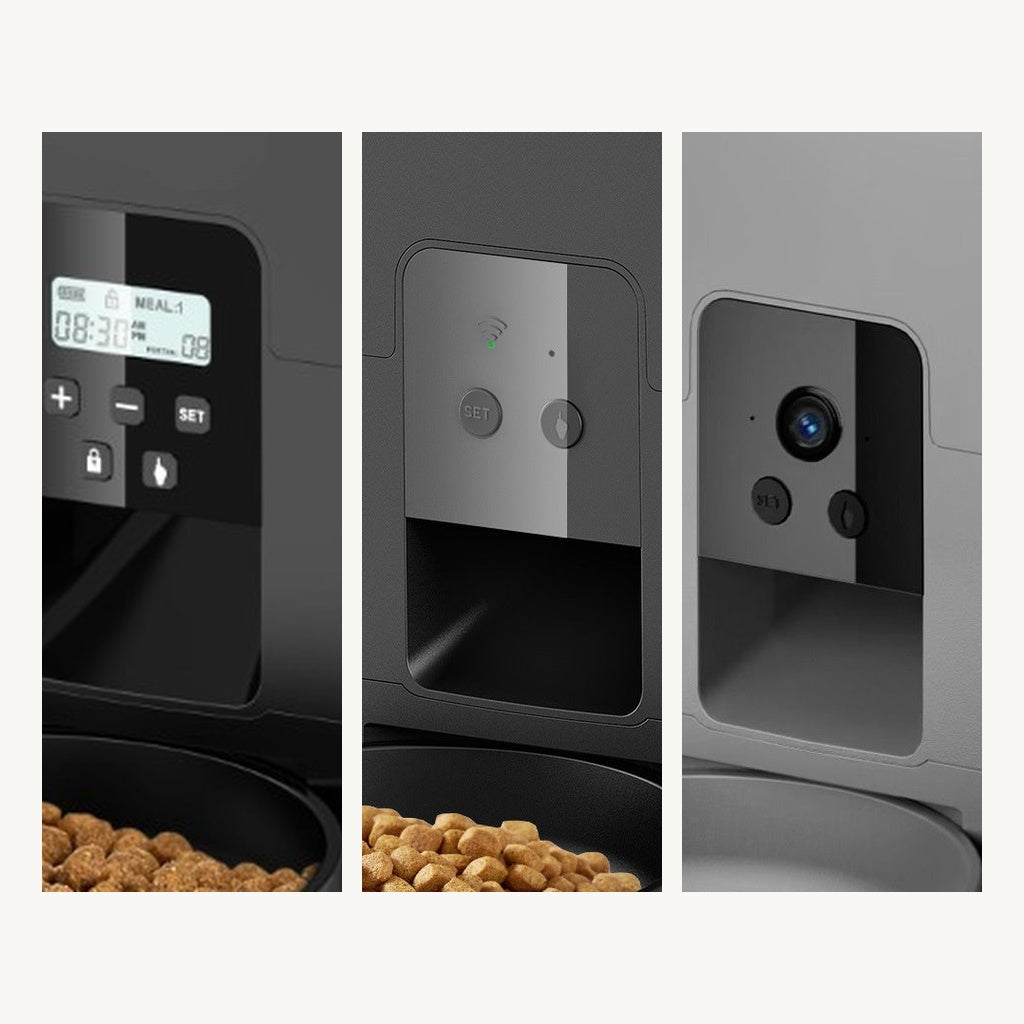 Smart Automatic Pet Feeder with WiFi & App Control — lifestyle view