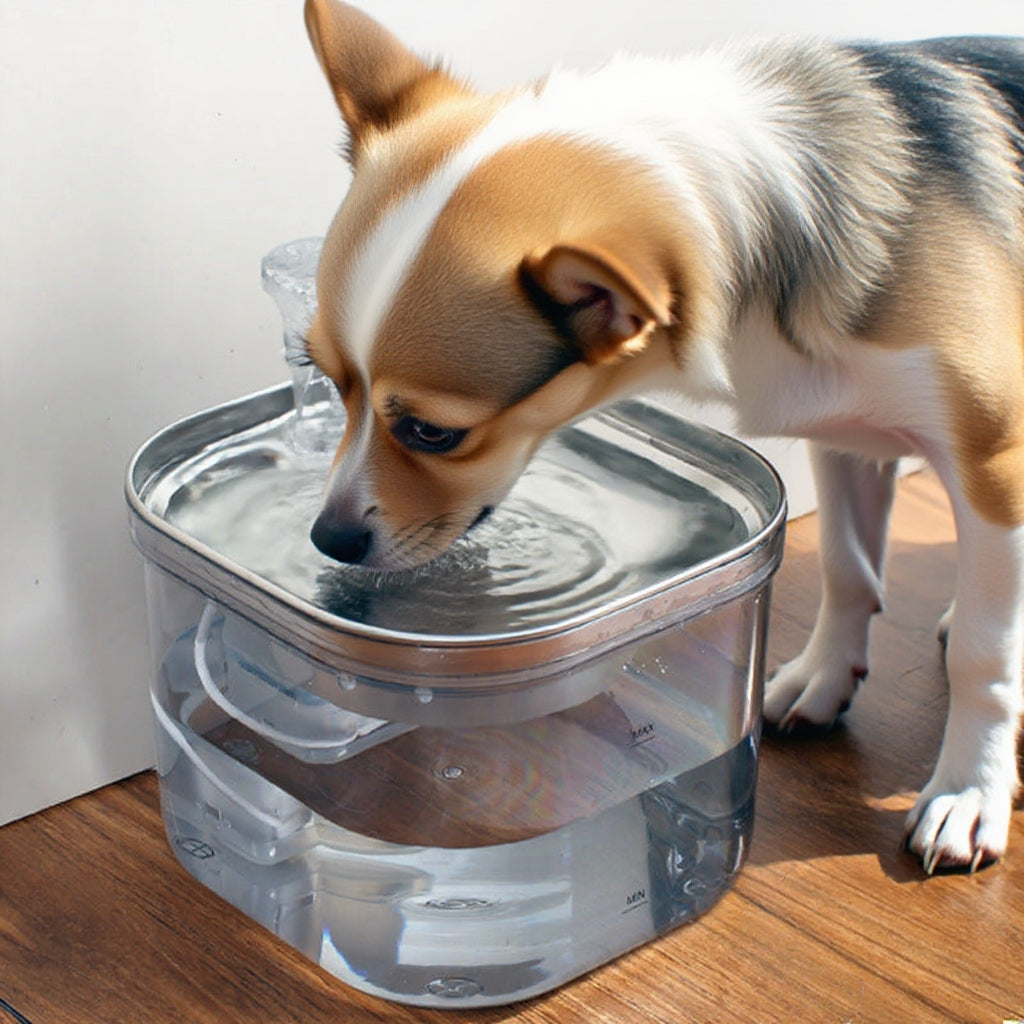 Automatic Stainless Steel Pet Water Fountain (Ultra-Quiet & Multi-Filter) — material detail